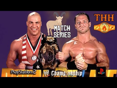 GOAT Match Series - Kurt Angle vs Chris Benoit for the WWE Title from WWE Royal Rumble 2003