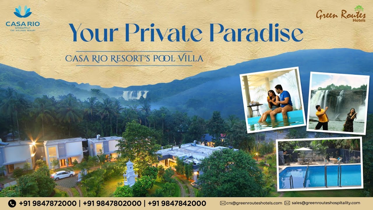 Casa Rio Resort Athirappilly | Pool villa | Luxury Resort Athirappilly ...