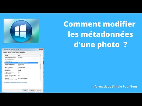 Vidéo: Comment supprimer les métadonnées d'une photo dans Photoshop CC ?
