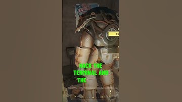 When you always walked past this X01 power armor in Fallout 4 #fallout4 #fallout4gameplay #fallout