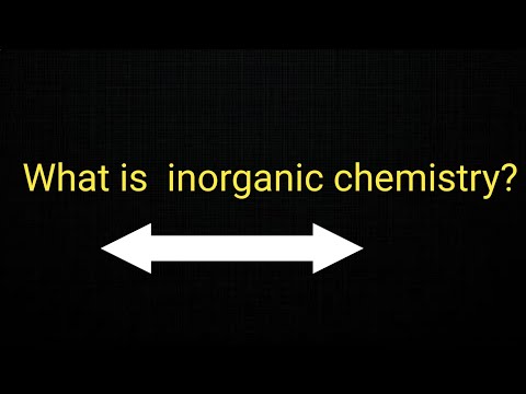 What is inorganic chemistry?|Inorganic chemistry definition|What is inorganic chemistry the study of
