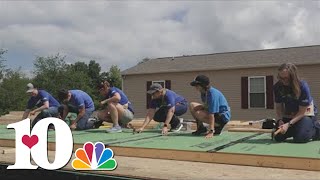 Blount County mom puts in work at Alcoa Habitat for Humanity home site