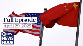 PBS News Hour West live episode, April 29, 2025