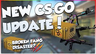 NEW CS:GO UPDATE (SNAKE BITE CASE) | SELLING BROKEN FANG CASE?