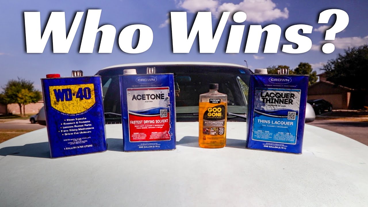 What is The Best Chemical to Remove Plastidip? YouTube