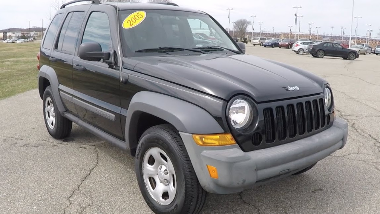 Jeepスポーツリミテッド 2005 Jeep Liberty Sport 4X4|P10174B - YouTube