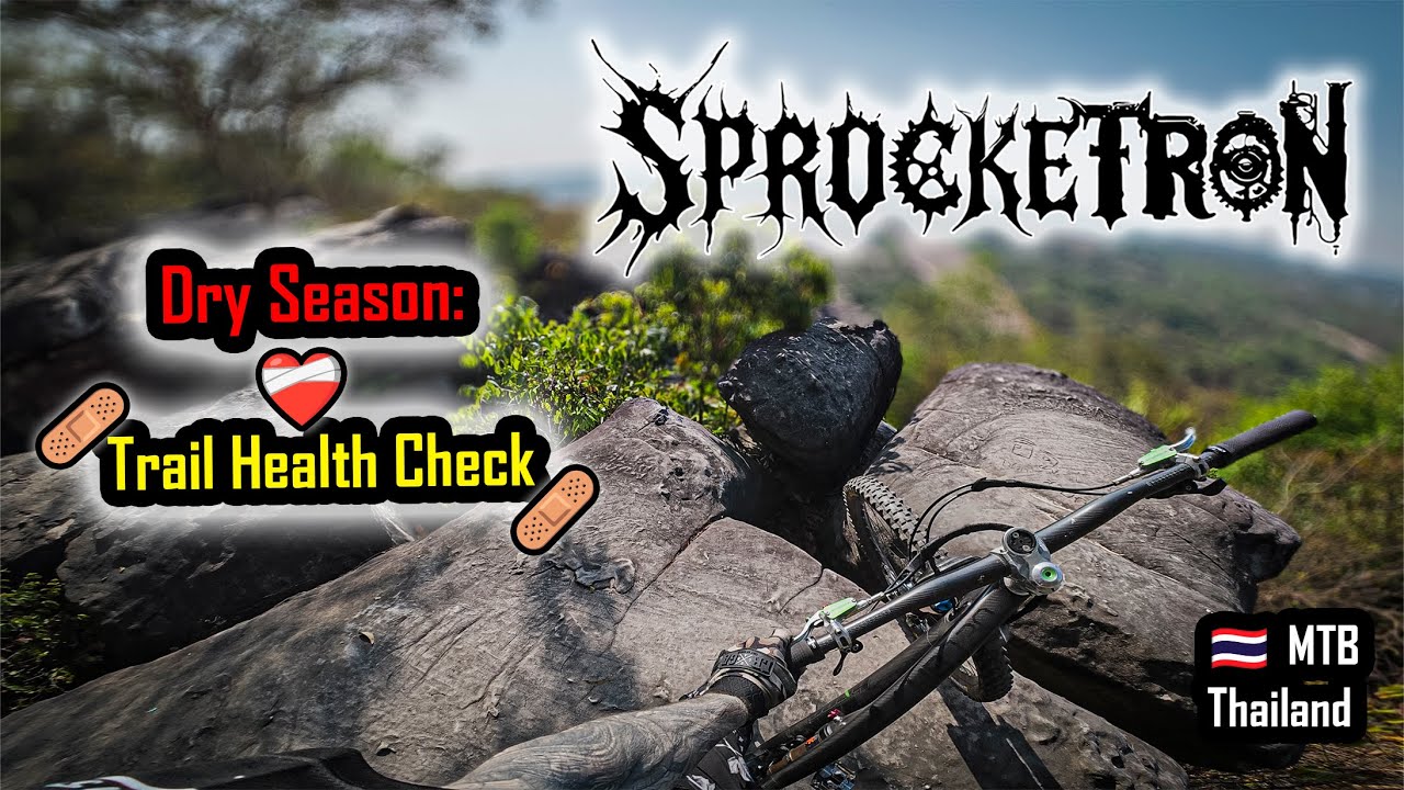 Is This Trail Still Rideable? | 🌿🔥Dry Season Check 🇹🇭