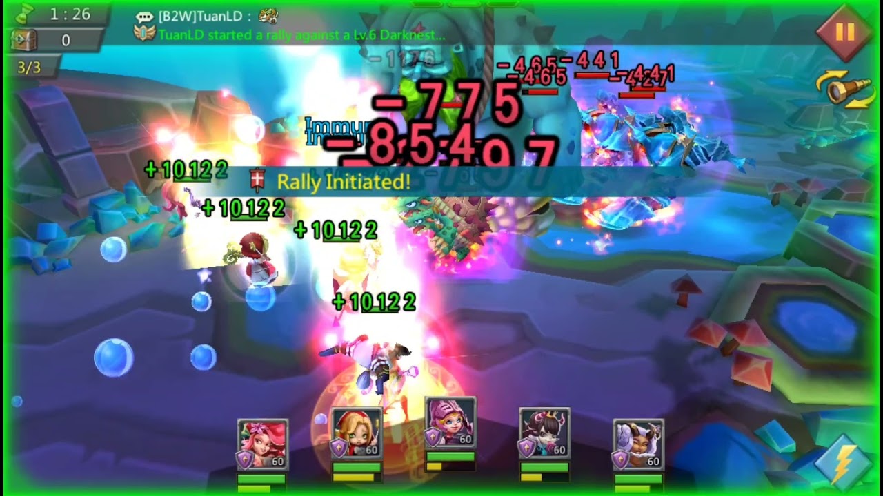 Limited Challenge: Dark Disaster - Stage 2 | Lords Mobile