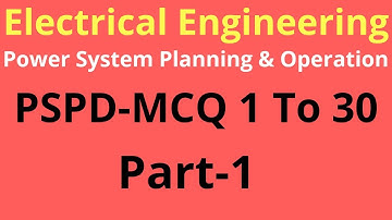 PSPD MCQ | Power System Planning And Design Mcq | Gtu Exam News | Gtu Exam news Today | Gtu News