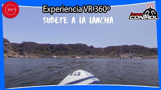 Genial Experiencia Virtual 360 en lancha RC 🚤  Navegando speedboat en laguna 🛥 screenshot 4