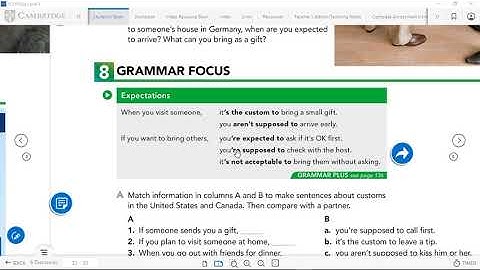 Unit 5B Explanation Interchange Fifth Edition Level 3 - Erick