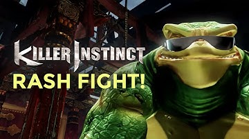 RASH VS RASH! Killer Instinct Exclusive Rash Gameplay (Xbox One)