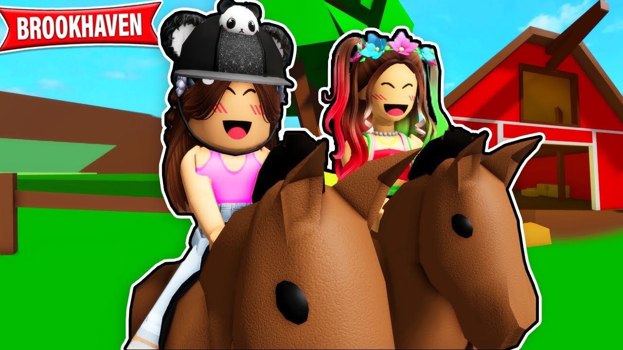 その他 house on the hill Pants (Brown Horse) Pandii Goes HORSEBACK RIDING in Brookhaven! - YouTube
