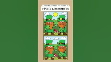 Find the 8 Differences – Only Geniuses Can Spot Them!
