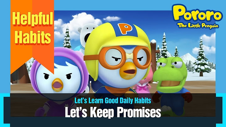 Let’s Keep Promises | Learn Good Habits | Let's learn good daily habits
