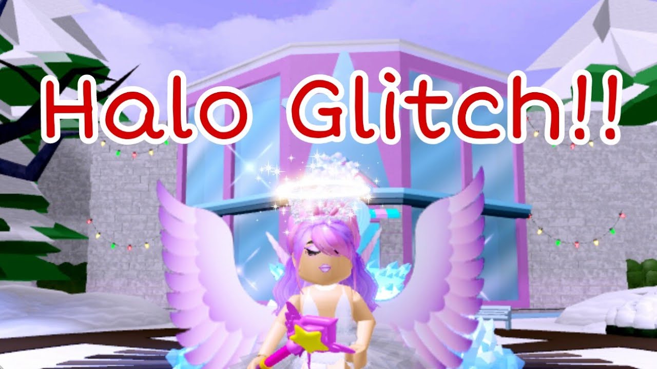 Glitch On How To Get The Halo Robloxwithrenae Royalehigh