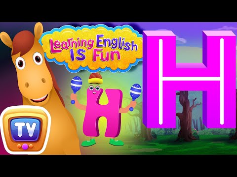 Видео: Letter “H” Song - Reading fun for Kids!