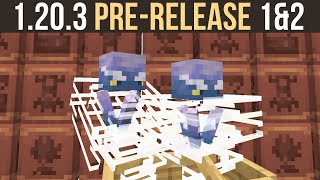 Minecraft 1.20.3 Pre-Release 1&2 | New Breeze Abilities | Server Resource Pack Features