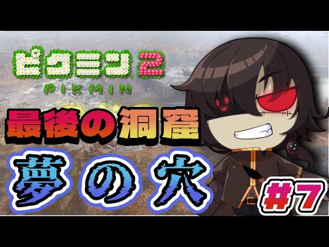 【 #ピクミン2 】最後の洞窟とダンベル運搬！#７【 #Vtuber / 黒ノ丸 】