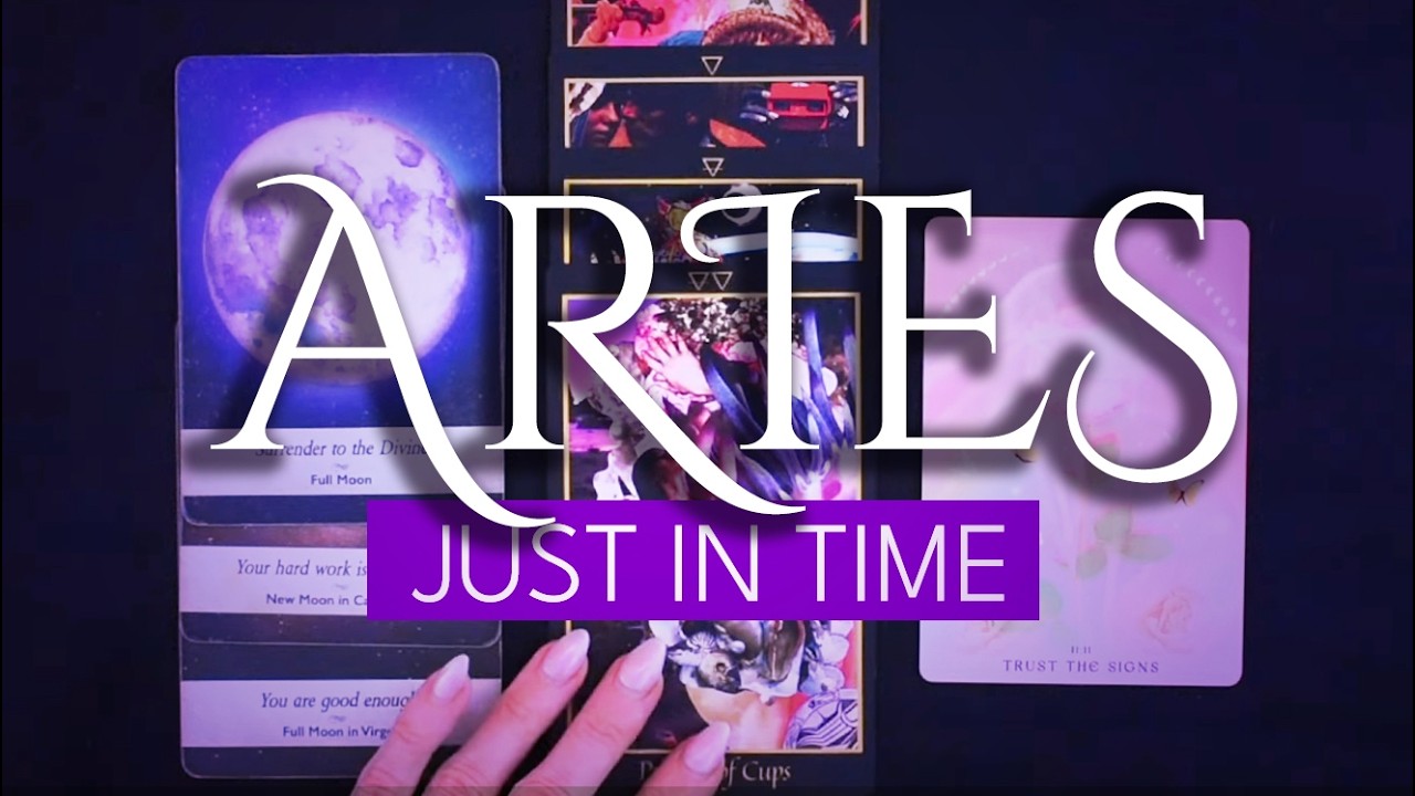 ARIES TAROT READING | “MAJOR LIFE EXPANSION! GET READY!” JUST IN TIME