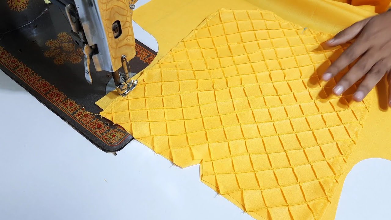 New Boat Neck design With Pintucks | Boat Neck Cutting And Stitching @sajidalvivlogs6687