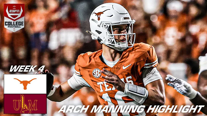 HIGHLIGHTS from Arch Manning's DEBUT as starter for Texas 🎥 | ESPN College Football
