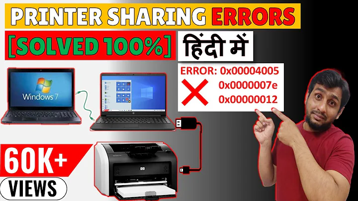 printer sharing error in windows 10 and windows 7 | shared printer not connecting in windows 10