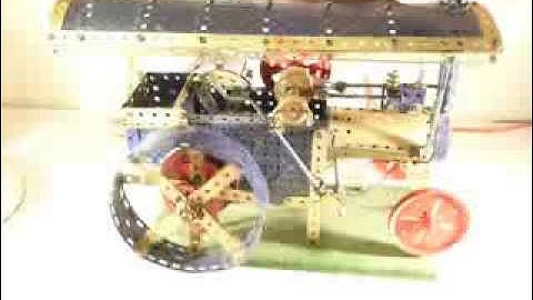 Meccano Traction Engine Shop Display Model