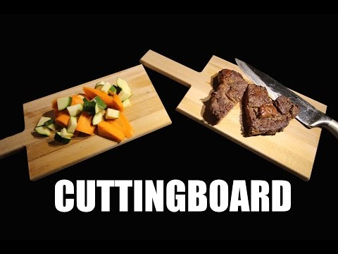 lag et skjærebrettl (make a cuttingboard)