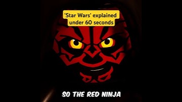 #StarWars Explained Under 60 Seconds | CSG #Shorts | Audio by @willoftheforce_ #LEGO #Memes