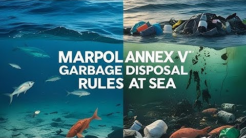 MARPOL Annex V Explained | Garbage Disposal Rules at Sea | Marine Pollution Prevention