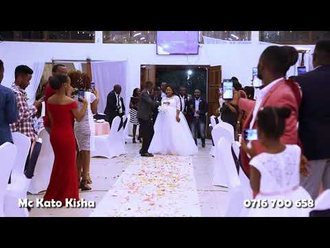 Utapenda Maharusi Walivyoingia Ukumbini Kennedy And Stella Wedding Entrance MC KATO KISHA