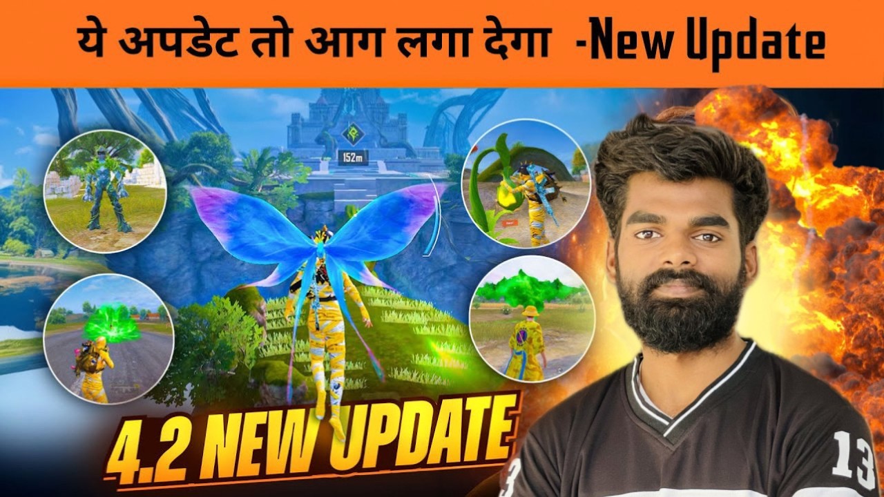 BGMI 4.2 New Update is Here 🔥New Flying Power and Secret Loaction / bgmi game play / pubg game