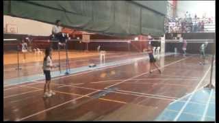 III Febasp - Badminton - USP - Jogo Gabriela Campos - AJS