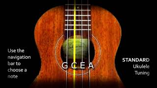 YouTube Ukulele Tuner - Real Ukulele Sound - Standard Tuning screenshot 4