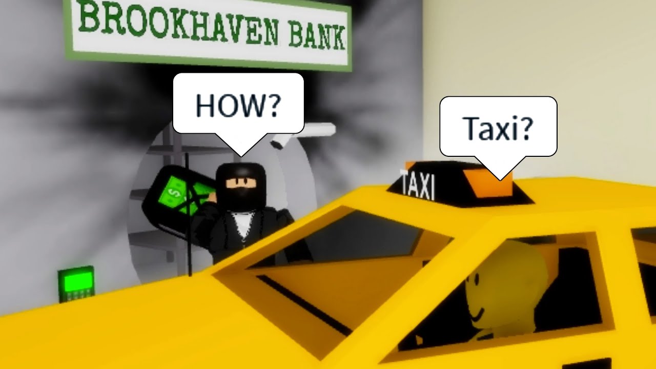 Download ROBLOX Brookhaven 🏡RP - FUNNY MOMENTS (TAXI 2)