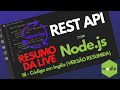 Resumo da Live - Refactoring para Inglês - REST API