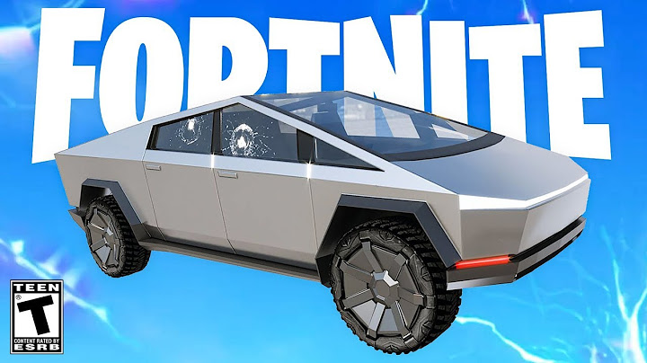 Fortnite x Tesla Cybertruck Collab Trailer! 😁