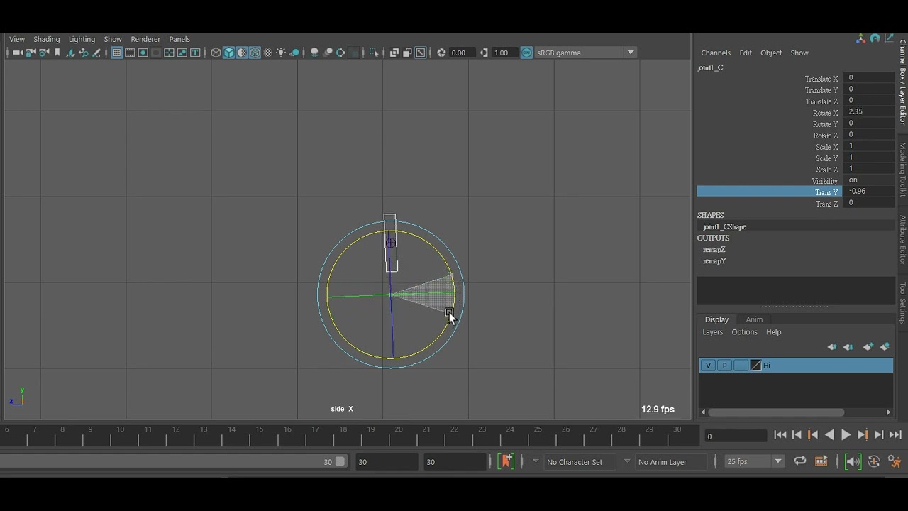 Maya Jaw Rig Note-1 - YouTube