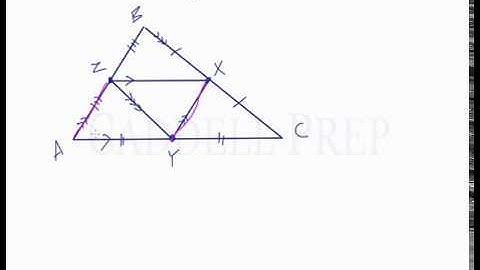 Midpoints of a Triangle