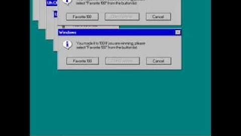 Windows 93 Crazy Error