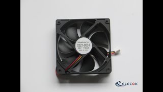 0221-0531  24VDC 110MA  3wires  PALON fan  substitute