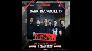 Dark Tranquillity live @ Metal For Emergency 23   Misery's Crown