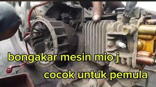 Cara bongkar mesin mio j/mio gt.cocok untuk pemula@tjm-b7A