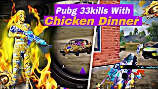 Pubg 33 Kills With Chicken Dinner || 10 Years old Boy Pro GamePlay