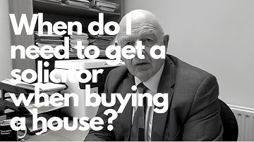 When do I need to get a solicitor when buying an Irish property?