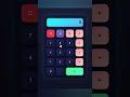 Calculator Project | HTML CSS JavaScript 💻#calculator#webdevelopment #coding#frontend #shorts