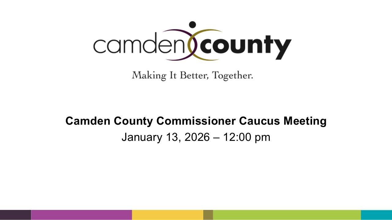 Camden County Board of Commissioners January 2026 Caucus Meeting