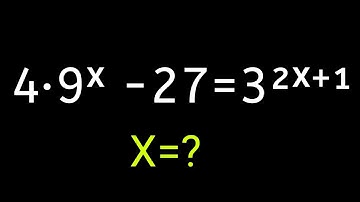 A Nice Exponential Equation| Can you Solve it?| @ShittuMathematicsClass01