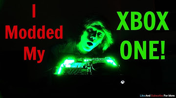 Xbox One Custom Console Modz!!! (LED Strip and 4 PC Fan install)
